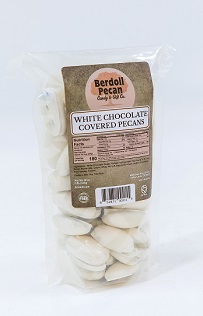 WHITE CHOCOLATE COVERED PECANS